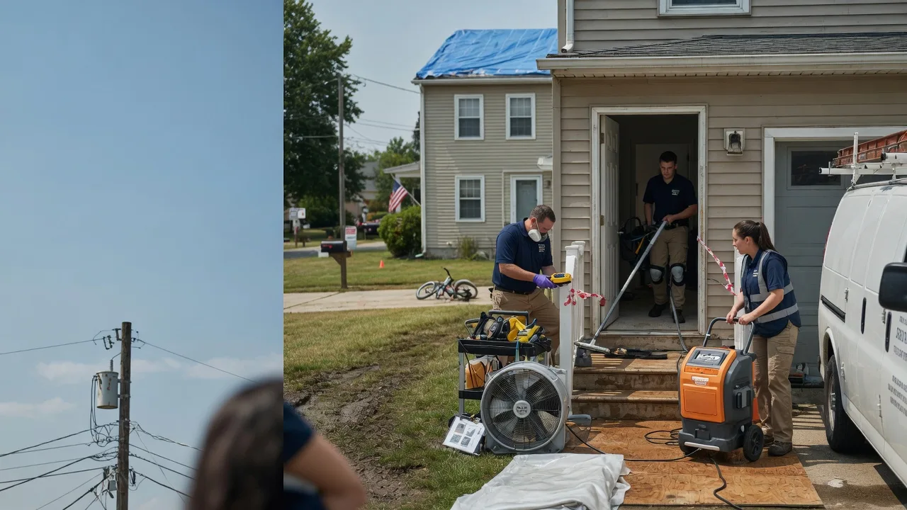 Water Damage Repair in Southington, OH near me
